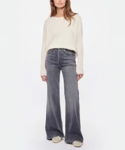 KUJTEN Pull Amélie Col Rond Cachemire Blanc -Boutique MAJESTIC FILATURES unnamed file 491