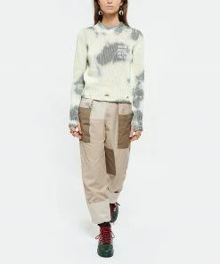 GOLDEN GOOSE Sweatshirt Coton Tie & Dye Blanc Gris 10 GOLDEN GOOSE Sweatshirt Coton Tie & Dye Blanc Gris -Boutique MAJESTIC FILATURES unnamed file 511
