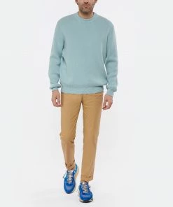 GOLDEN GOOSE Pull Homme Journey Coton Bleu -Boutique MAJESTIC FILATURES unnamed file 521