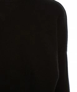 KUJTEN Pull Amélie Col Rond Cachemire Noir -Boutique MAJESTIC FILATURES unnamed file 554