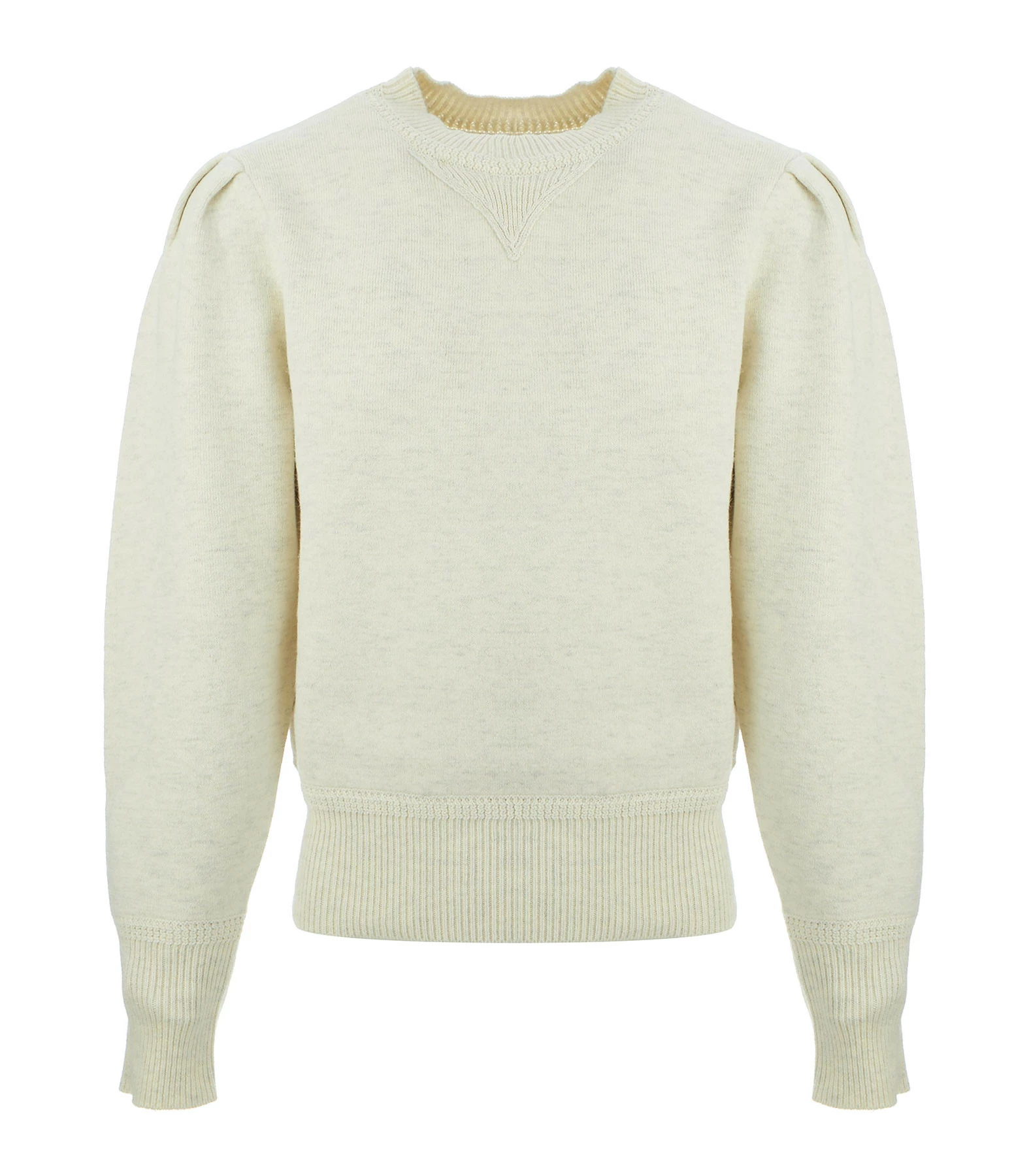 ISABEL MARANT ÉTOILE Pull Kelaya Coton Écru 3 ISABEL MARANT ÉTOILE Pull Kelaya Coton Écru