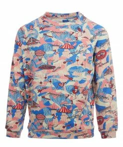 Pull Panarea Coton Imprimé, Collaboration Chufy X André