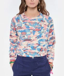 Pull Panarea Coton Imprimé, Collaboration Chufy X André -Boutique MAJESTIC FILATURES unnamed file 587