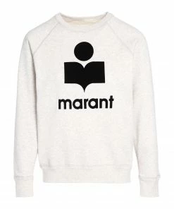 ISABEL MARANT ÉTOILE Sweatshirt Milly Coton Écru