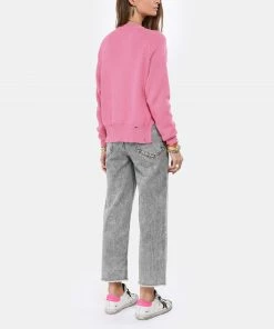 GOLDEN GOOSE Pull Delilah Do What You Love Coton Rose -Boutique MAJESTIC FILATURES unnamed file 605