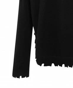 KUJTEN Pull Melah Col Rond Cachemire Noir -Boutique MAJESTIC FILATURES unnamed file 607