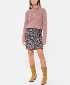 ROBERTO COLLINA Pull Zip Laine Rose -Boutique MAJESTIC FILATURES unnamed file 619