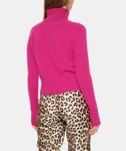 AMI PARIS Pull Col Roulé Laine Fuchsia -Boutique MAJESTIC FILATURES unnamed file 625