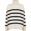 MADE IN TOMBOY Pull Ely Col Roulé Laine Rayures Écru Bleu -Boutique MAJESTIC FILATURES unnamed file 640