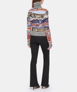 MISSONI Pull Col Montant Laine Multicolore -Boutique MAJESTIC FILATURES unnamed file 648