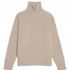 AMI PARIS Pull Col Roulé Unisexe Ami De Cœur Laine Beige -Boutique MAJESTIC FILATURES unnamed file 653
