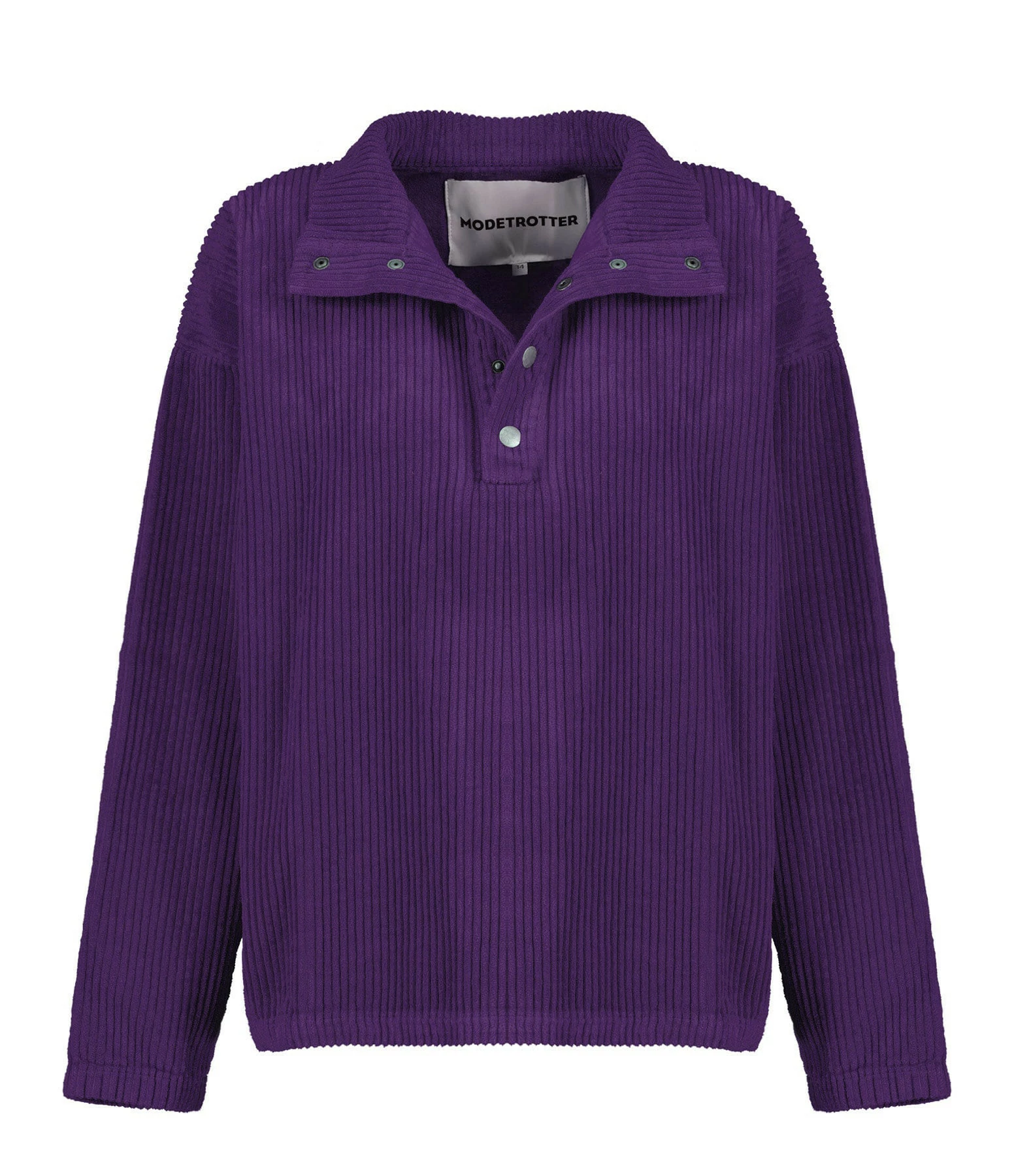 MODETROTTER Pull Monalisa Coton Violet 3 MODETROTTER Pull Monalisa Coton Violet