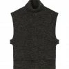 ISABEL MARANT ÉTOILE Plastron Megan Laine Anthracite -Boutique MAJESTIC FILATURES unnamed file 704