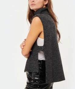 ISABEL MARANT ÉTOILE Plastron Megan Laine Anthracite -Boutique MAJESTIC FILATURES unnamed file 705 scaled