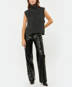 ISABEL MARANT ÉTOILE Plastron Megan Laine Anthracite -Boutique MAJESTIC FILATURES unnamed file 706 scaled