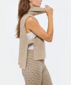 ISABEL MARANT ÉTOILE Plastron Megan Laine Beige -Boutique MAJESTIC FILATURES unnamed file 709 scaled