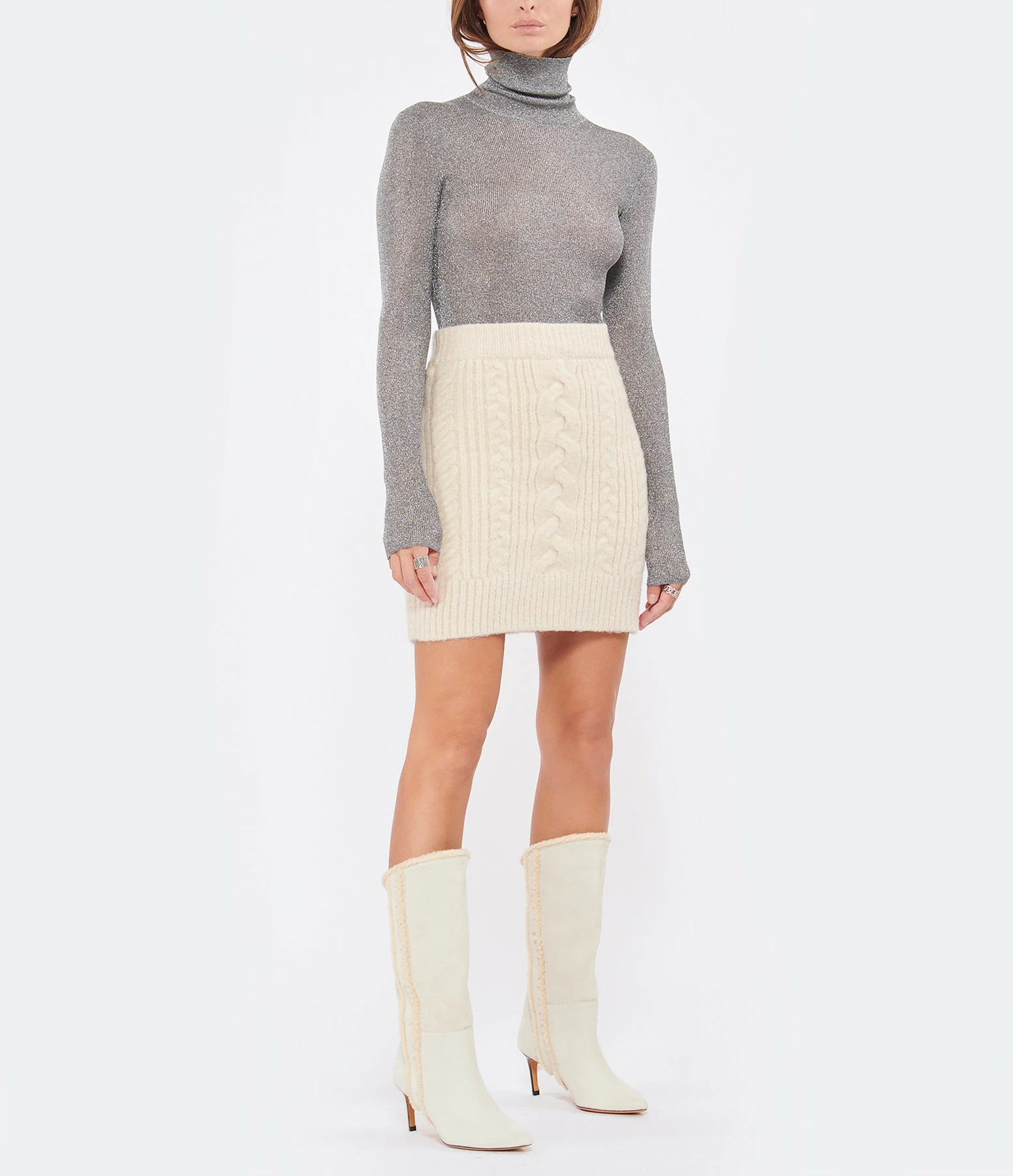 ISABEL MARANT Pull Anabela Argenté 10 ISABEL MARANT Pull Anabela Argenté – Image 8