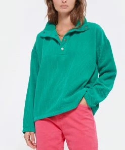 MODETROTTER Pull Monalisa Coton Émeraude -Boutique MAJESTIC FILATURES unnamed file 751