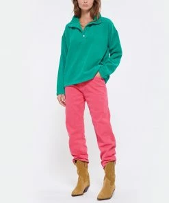 MODETROTTER Pull Monalisa Coton Émeraude -Boutique MAJESTIC FILATURES unnamed file 752