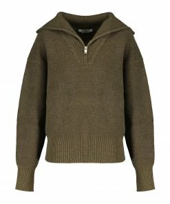 ISABEL MARANT ÉTOILE Pull Fancy Laine Kaki