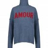 ZADIG & VOLTAIRE Pull Alma Amour Laine Bleu Denim -Boutique MAJESTIC FILATURES unnamed file 779