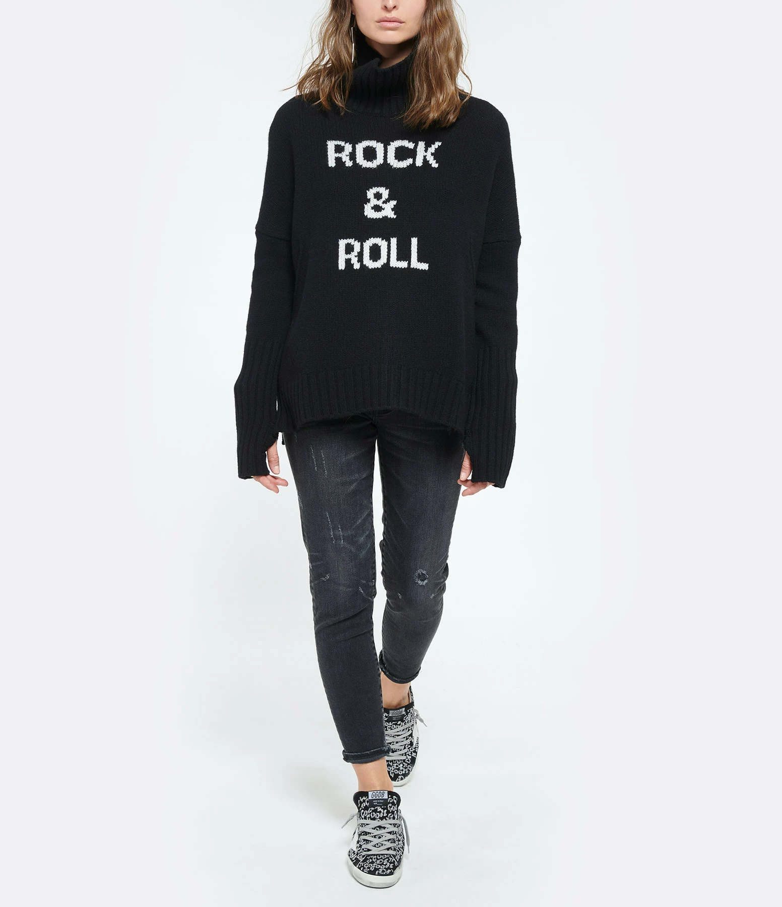 ZADIG & VOLTAIRE Pull Alma R&R Laine Noir 6 ZADIG & VOLTAIRE Pull Alma R&R Laine Noir – Image 4