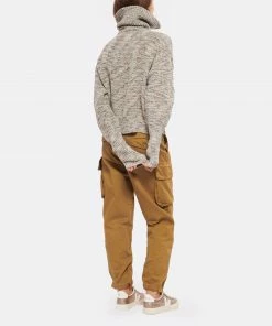 MES DEMOISELLES Pull Jerry Laine Col Montant Gris -Boutique MAJESTIC FILATURES unnamed file 809