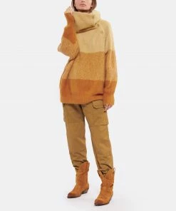 MES DEMOISELLES Pull Laine Maille Charlotte Ocre Beige -Boutique MAJESTIC FILATURES unnamed file 817