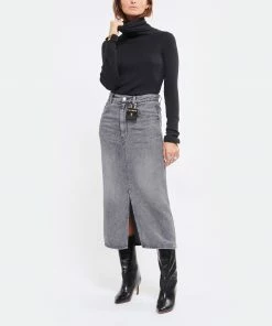 MAJESTIC FILATURES Tee-shirt Col Roulé Coton Noir -Boutique MAJESTIC FILATURES unnamed file 840