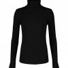 ISABEL MARANT ÉTOILE Pull Col Roulé Jewelni Noir -Boutique MAJESTIC FILATURES unnamed file 857