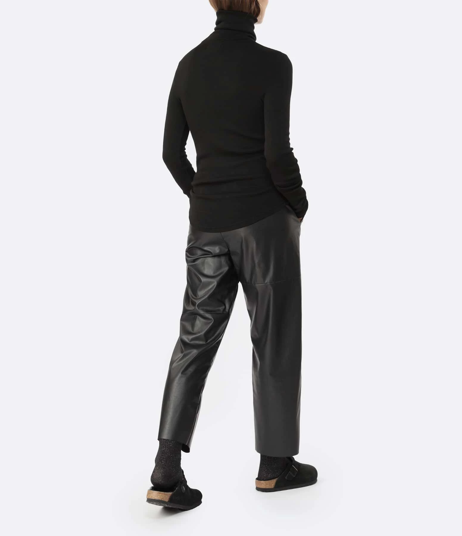 ISABEL MARANT ÉTOILE Pull Col Roulé Jewelni Noir 7 ISABEL MARANT ÉTOILE Pull Col Roulé Jewelni Noir – Image 5