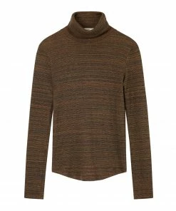 ISABEL MARANT ÉTOILE Pull Col Roulé Jewelni Kaki