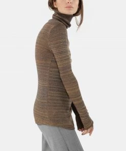 ISABEL MARANT ÉTOILE Pull Col Roulé Jewelni Kaki -Boutique MAJESTIC FILATURES unnamed file 865