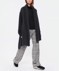 CT PLAGE Pull Col Montant Soie Cachemire Noir -Boutique MAJESTIC FILATURES unnamed file 875