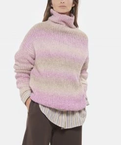 VANESSA BRUNO Pull Col Roulé Serafina Alpaga Rose 10 VANESSA BRUNO Pull Col Roulé Serafina Alpaga Rose -Boutique MAJESTIC FILATURES unnamed file 894