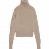 AMI PARIS Pull Col Roulé Laine Beige -Boutique MAJESTIC FILATURES unnamed file 898