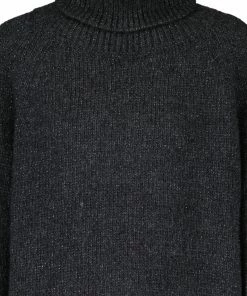 MAEVY MOUVEMENT LIBRE Pull Style Col Roulé Laine Noir -Boutique MAJESTIC FILATURES unnamed file 909