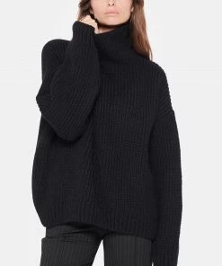 ANINE BING Pull Sydney Alpaga Noir 9 ANINE BING Pull Sydney Alpaga Noir -Boutique MAJESTIC FILATURES unnamed file 922