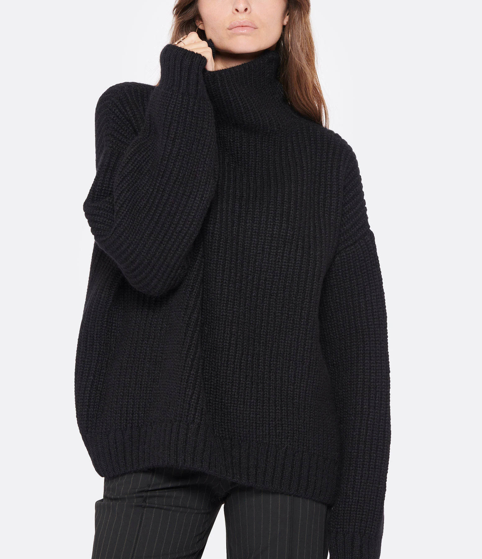 ANINE BING Pull Sydney Alpaga Noir 5 ANINE BING Pull Sydney Alpaga Noir – Image 3