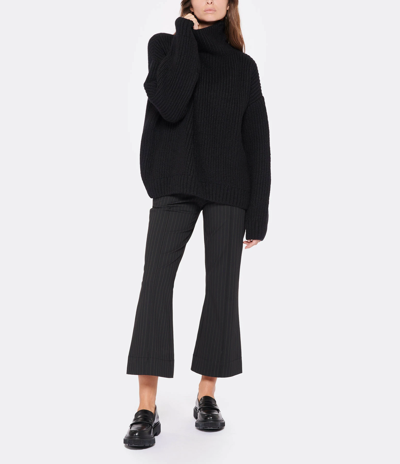 ANINE BING Pull Sydney Alpaga Noir 6 ANINE BING Pull Sydney Alpaga Noir – Image 4