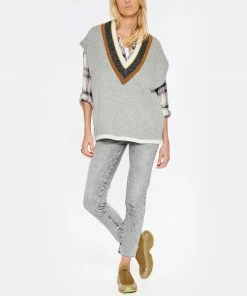 CLOSED Pull Sans Manches Laine Gris -Boutique MAJESTIC FILATURES unnamed file 990